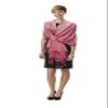 PASKMLNA Beautiful Solid Colors Luxurious Pashmina Scarf (berry pink #18) view 4