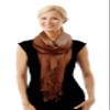 PASKMLNA Beautiful Solid Colors Luxurious Pashmina Scarf (XW-7 brown) view 1