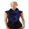 PASKMLNA Beautiful Solid Colors Luxurious Pashmina Scarf Perfect Party Favor (navy blue #5) view 1