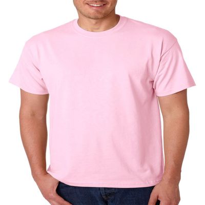 Gildan Mens DryBlend 50 Cotton/50 Poly T-Shirt, 3XL, Light Pink