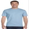 Gildan Mens DryBlend 50 Cotton/50 Poly T-Shirt, Small, Light Blue view 1