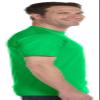 Gildan Mens DryBlend 50 Cotton/50 Poly T-Shirt, Small, Light Blue view 3