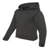 Jerzees Hooded Pullover Sweatshirt (996Y) Black Heather, M view 3