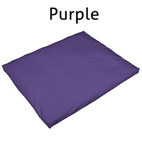 Cosmic Cushion Kids Yoga/Meditation Cushion - Made in USA (purple, buckwheat hull filling)