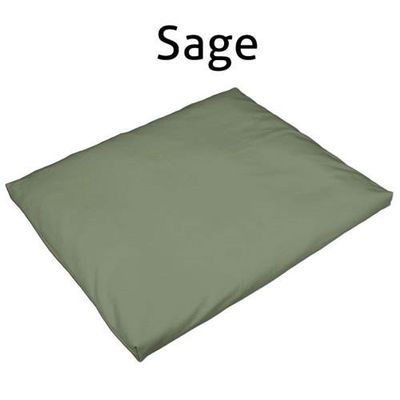 Cosmic Cushion Kids Yoga/Meditation Cushion - Made in USA (sage green, kapok fibers filling)