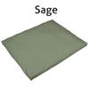 Cosmic Cushion Kids Yoga/Meditation Cushion - Made in USA (sage green, kapok fibers filling) view 1