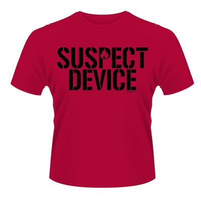 Stiff Little Fingers Men's Suspect Device T-Shirt X-Large RED