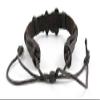 1 Piece Women's Men's Fashion Strand Bracelet 1021 Bear Leather Braided Adjustable view 3