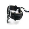 1 Piece Women's Men's Fashion Strand Bracelet 1025 Angel Wings Leather Braided Adjustable view 2