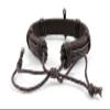 1 Piece Women's Men's Fashion Strand Bracelet 1027 Cross Letters Leather Braided Adjustable view 3