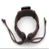 1 Piece Women's Men's Fashion Strand Bracelet 1059 Love Heart Leather Braided Adjustable view 3