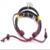 1 Piece Women's Men's Fashion Strand Bracelet 2003 Beads String Anchor Leather Braided Adjustable view 3