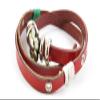 1 Piece Women's Men's Fashion Strand Bracelet 2022 Multi Layers Flower Leather Braided Adjustable view 2