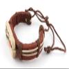 1 Piece Women's Men's Fashion Strand Bracelet 5003 Love Hearts Sign Leather Braided Adjustable view 2
