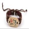 1 Piece Women's Men's Fashion Strand Bracelet 5004 Tribe Symbol Sign Leather Braided Adjustable view 1
