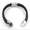 1 Piece Women's Men's Fashion Strand Bracelet 6076 Beads Leather Braided Adjustable view 3