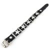 1 Piece Women's Men's Fashion Strand Bracelet 7010 Stars Leather Braided Adjustable view 3