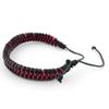 1 Piece Women's Men's Fashion Strand Bracelet 8001R Snake Weave Plait Leather Braided Adjustable view 2