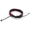 1 Piece Women's Men's Fashion Strand Bracelet 8001R Snake Weave Plait Leather Braided Adjustable view 3