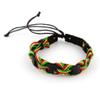 1 Piece Women's Men's Fashion Strand Bracelet 8005C Weave Plait Leather Braided Adjustable view 1
