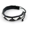 1 Piece Women's Men's Fashion Strand Bracelet 8006W Weave Plait Leather Braided Adjustable view 2