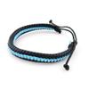 1 Piece Women's Men's Fashion Strand Bracelet 8009B Weave Plait Leather Braided Adjustable view 2