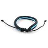 1 Piece Women's Men's Fashion Strand Bracelet 8009B Weave Plait Leather Braided Adjustable view 3
