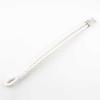 1 Piece Women's Men's Fashion Strand Bracelet 8015W White Weave Plait Leather Braided Adjustable view 3