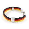 1 Piece Women's Men's Fashion Strand Bracelet 8087G Weave Plait Leather Braided Adjustable view 2