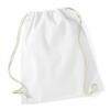Westford Mill Cotton Lightweight Draw String Gym Sac Bag - Bright Royal view 4