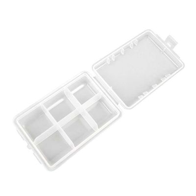 10 Pieces Clear Beads Tackle Box 002 Fishing Lure Jewelry Nail Art Small Parts Display Plastic transparent Case Storage Organizer Containers