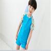 Childrens Uv Protection Swimsuit One-Piece Rash Guard (Blue, XL(Height:4'3"-4'7")) view 2