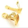 1 Pair Men's Cufflinks ID150753 Golden Chain Cuff Links Cadeaux Mariage Partie Chemise Tissu Shirt Party Bouton Classique view 2