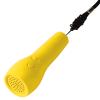 EVERNEW Yellow Whistle, 100 Pieces, ABS Resin, 2.4x5.1 inches view 1