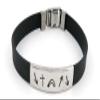 1 Piece Women's Men's Fashion Strand Bracelet Leather Handmade 1078 Direction Symbols Braided Bangle view 1