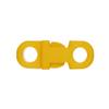 Paracord Planet Breakaway Side Release Buckles - 5 mm Diameter (Yellow, 20-Pack) view 1