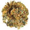 Chasse Holographic Cheerleading Pom Poms - Shiny Metallic Foil Cheer Pom with Baton Handle for Dance Sports Celebrations (Single, Crystal Gold) view 1
