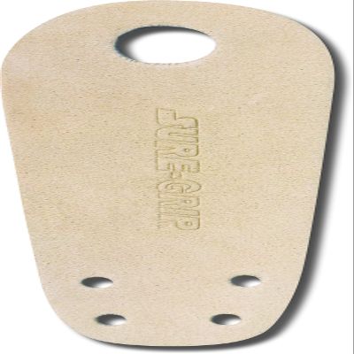 Sure-Grip Leather Roller Skate Toe Guards - Durable Protection & Universal Fit - Comes in Options - Ideal for Skating Maintenance & Personalization - Sold in Pairs (Tan)