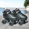 Sure-Grip Rebel Derby Roller Skates for Men & Women - 62mm Fugitive Polyurethane Wheels - Super X Plate Extended Support for Larger Sizes - Suitable for Indoor & Outdoor Skating - Beginner Friendly view 3