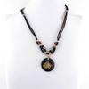 1 Piece Men's Women's Leather Necklace Collier Vintage Bib Retro Fashion Long Chain NL2015 Piranha view 2