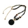 1 Piece Men's Women's Leather Necklace Collier Vintage Bib Retro Fashion Long Chain NL2015 Piranha view 3