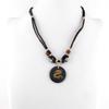 1 Piece Men's Women's Leather Necklace Collier Vintage Bib Retro Fashion Long Chain NL2018 Dragon view 2