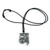 1 Piece Men's Women's Leather Necklace Collier Lady Beauty Mens Woman Costume NL7008 Fu Chinese Character view 3