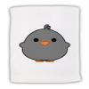 TOOLOUD Cute Little Chick - Black Micro Terry Sport Towel 11" x 18" view 1