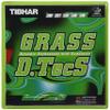 Tibhar Grass D.TecS Table Tennis Pips-Out Rubber (Red, 1.2) view 1