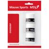 MSV Unisex's Cyber Wet Weib Overgrip (Pack of 3) -White, One Size, OneSize view 1