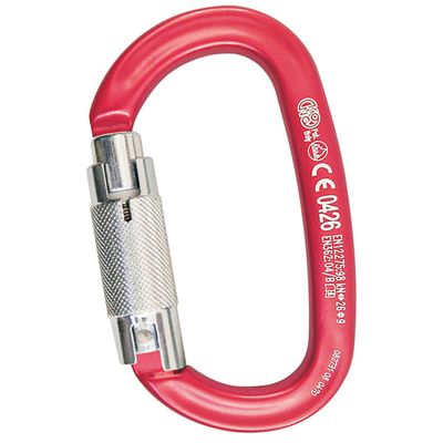Kong Ovalone Aluminum Twist Lock Red