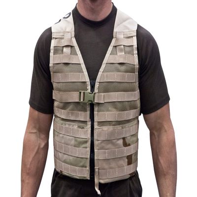 Surplus Military MOLLE Fighting Load Carrier (FLC) Grade 1 Nylon Desert.