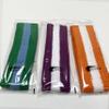 COUVER 2 Color Stripe Terry Sports Headband, 1 Piece, Blue/Green view 4