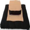 D&D Futon Furniture Zabuton Zafu Set, Yoga, Meditation Seat Cushions, Kneeling, Sitting, Supporting Exercise Pratice Zabuton & Zafu Cushions. (Peach) view 1